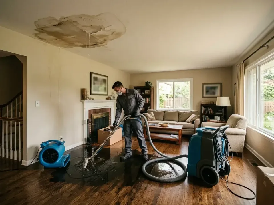 attic-pipe-burst-ceiling-drip-008 — frequently asked questions, Water Damage Restoration & Carpet Care in Malden, MA